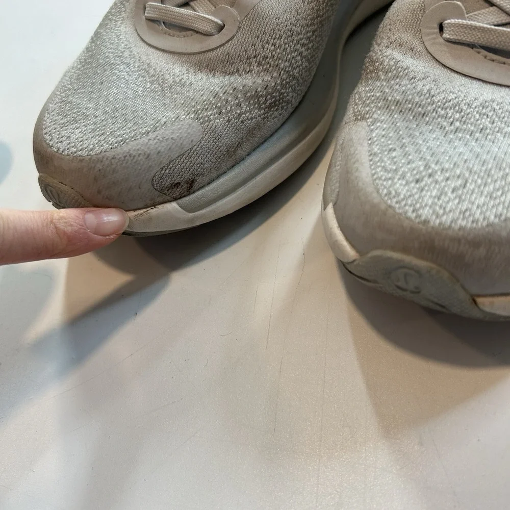 Lululemon Chargefeel Workout Low 2 Shoes Womens 9 Gray Athletic Running Sneaker